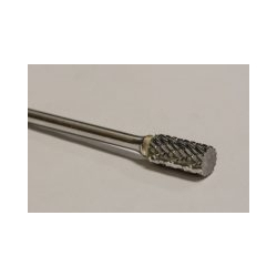 SA-51 Extended Shank Double Cut Cylindrical Carbide Burr 1/4