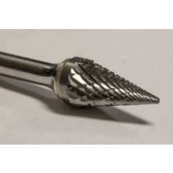 SM-4 Series Taper Cone Carbide Burr 3/8 Head Options for Extra Length