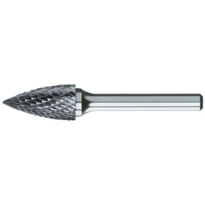 SG-52 Series Tree Shape Pointed End Carbide Burr 1/4