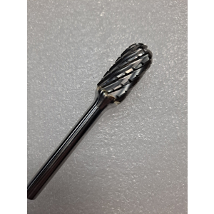 Xo Cut SC-5 Cylindrical Ball Nose Carbide Burr for Stainless and Exotic Metals