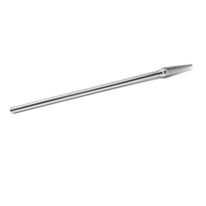 SL-3 L6 Extended Shank Double Cut Carbide Burr 3/8