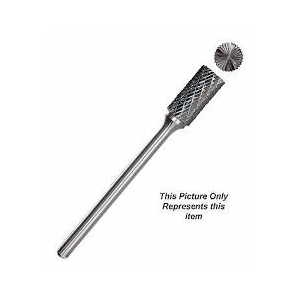 SB-53 L3 Extended Shank Double Cut Cylindrical Burr 3/16