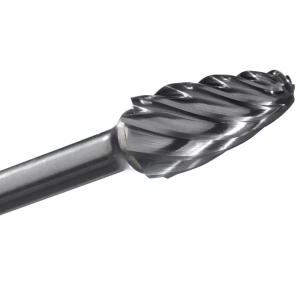 SF-106 Series Tree Shape Radius End Aluminum Cut Carbide Burr 1/4