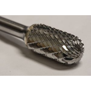 SC-5 Series Cylindrical Ball End Carbide Burr 1/2 Inch Head