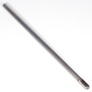 SC-1 L6 Extended Shank Double Cut Cylindrical Burr 1/4