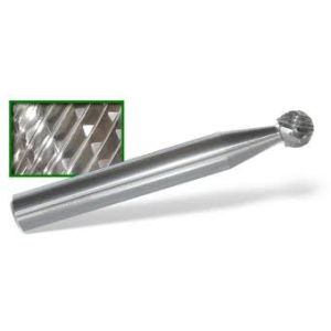 SD-1 L6 Extended Shank Double Cut Carbide Burr 1/4