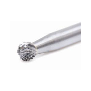 SD-1 Economy Carbide Ball Burr with Steel Shank