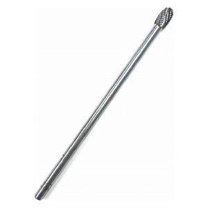 SE-3 L6 Extended Length Oval Shape Carbide Burr 3/8