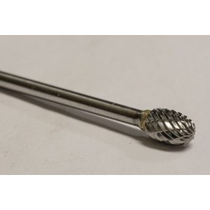 SE-51 Series Oval Egg Carbide Burr, 1/4 Inch