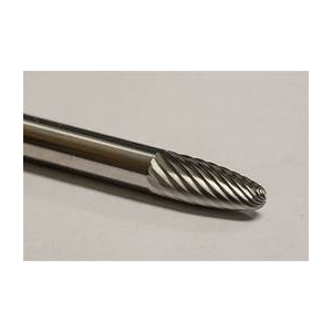 SF81 Series Tree Shape Radius End Carbide Burr 3/16 Inch