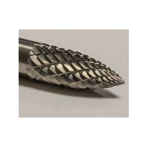 SG-1 Tree Shape Pointed End Carbide Burr 1/4 Inch