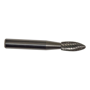 SH-81 Flame Shaped Carbide Burr 3/16