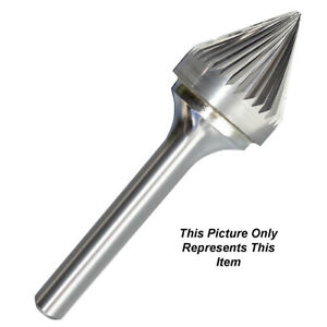 SJ-6 Series Taper 60° Carbide Burr 5/8 Head