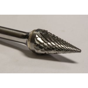 SM-4 Series Taper Cone Carbide Burr 3/8 Head Options for Extra Length