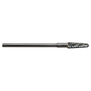 5/32” (4mm) Dia. – Taper Cone Radius End Double Cut 